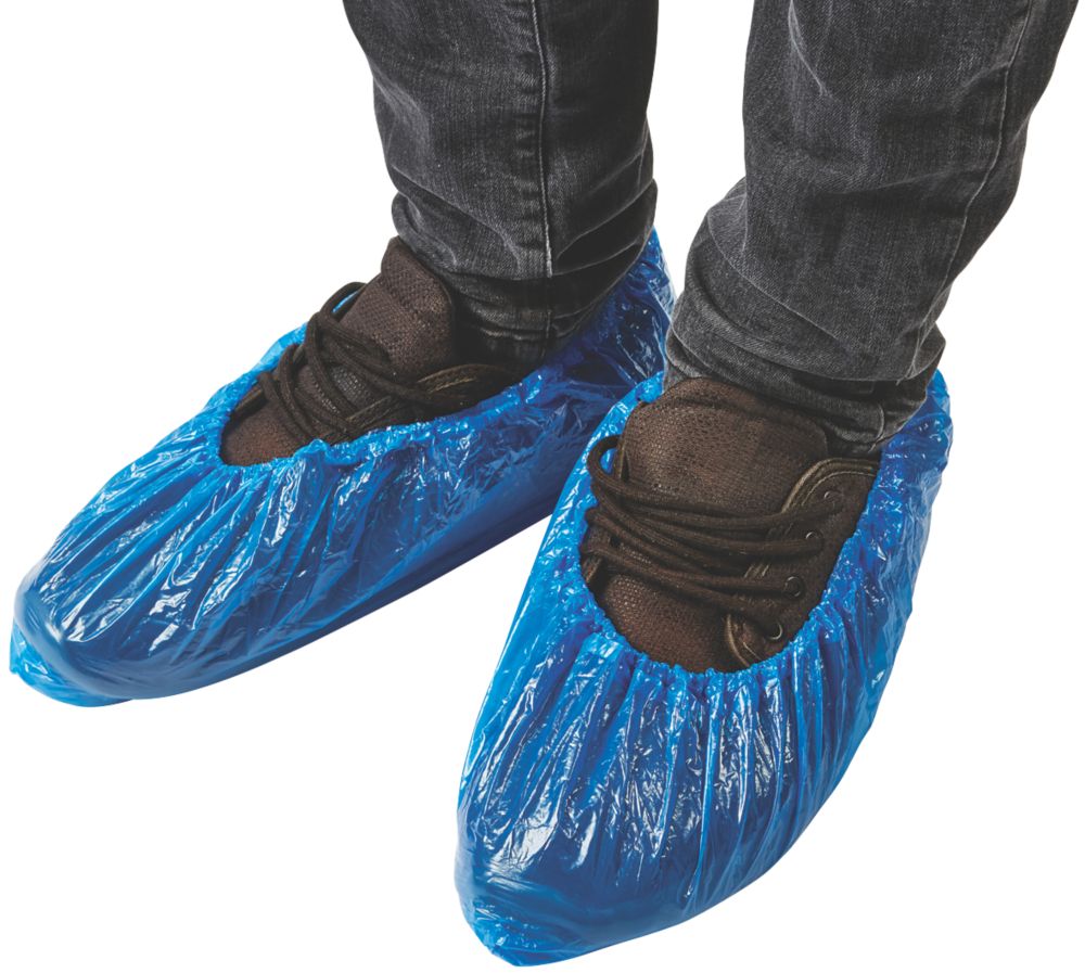 Surchaussure jetable bleu - Chaussures