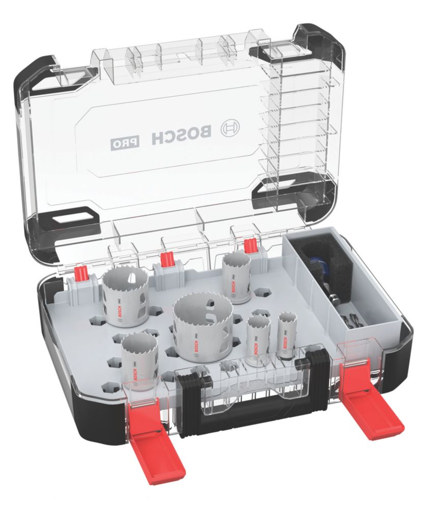 Ensemble de 6 scies-cloches multimatériaux Bosch PRO