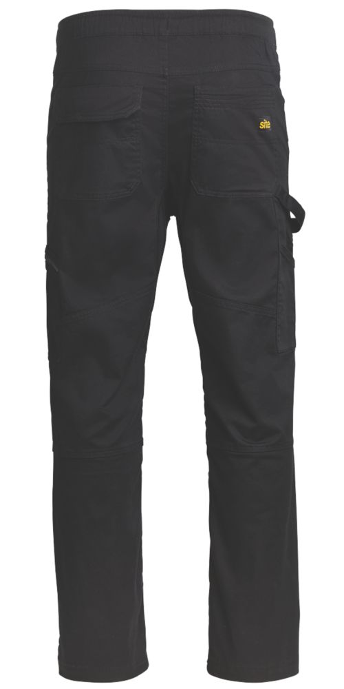 Pantalon de travail multi poches Site Tesem noir tour de taille