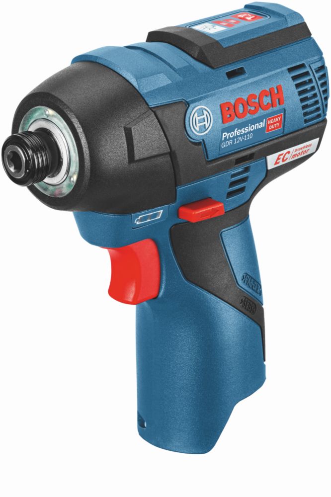 Bosch 06019A6977 - Visseuse à chocs sans fil GDR 12V-105 C&G 2x 2,0 Ah,  chargeur GAL 12V-40