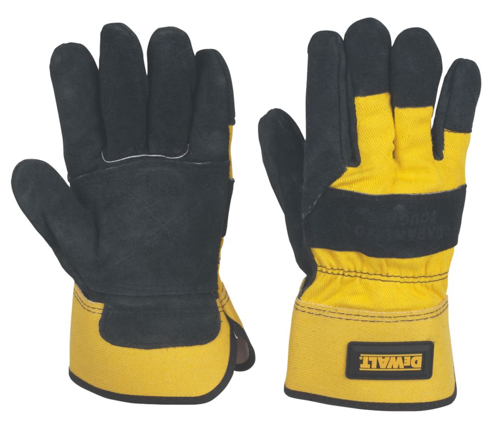Gants de manutention DeWalt DPG41L EU noir / jaune taille L