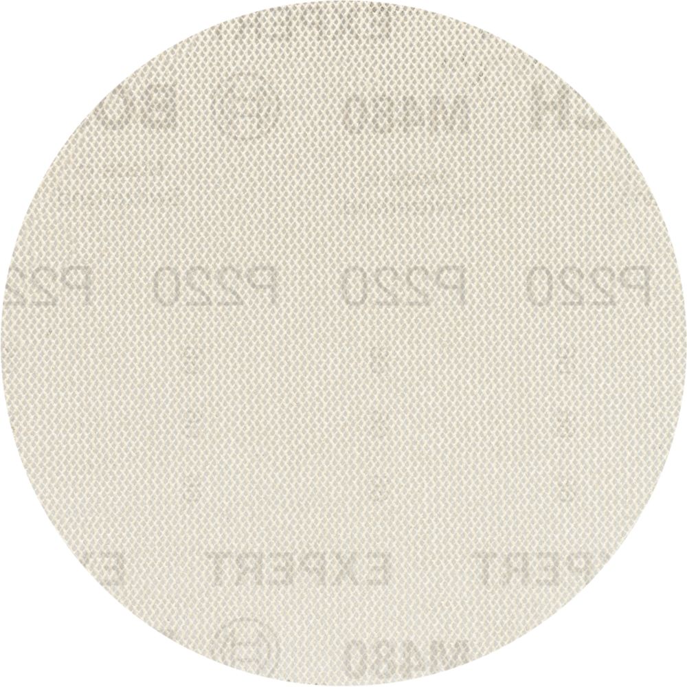 Lot de 5 disques abrasifs pour ponceuse en maille 150mm grain 220 M480 Bosch