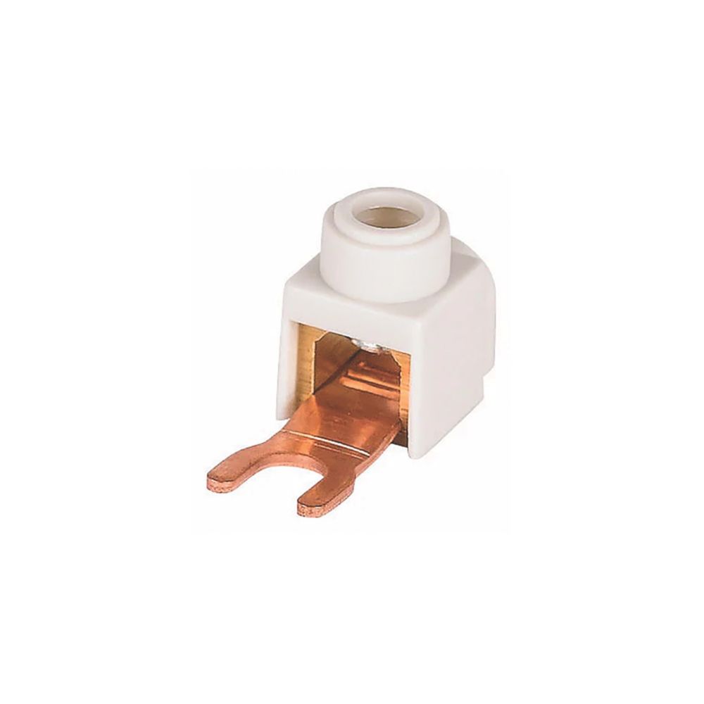 Borne d'alimentation à fourche, raccordement 25mm² Eaton
