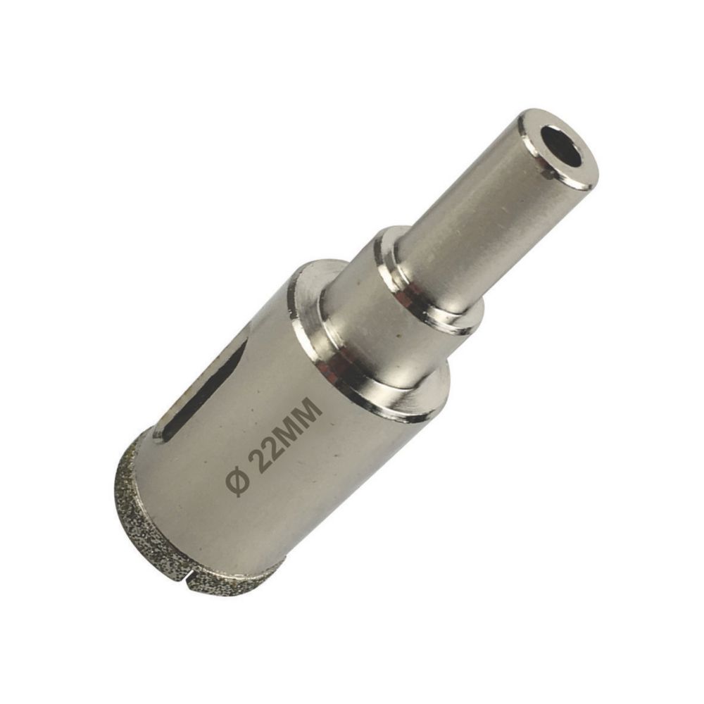 Scie trépan sans foret pour carrelage 22 mm
