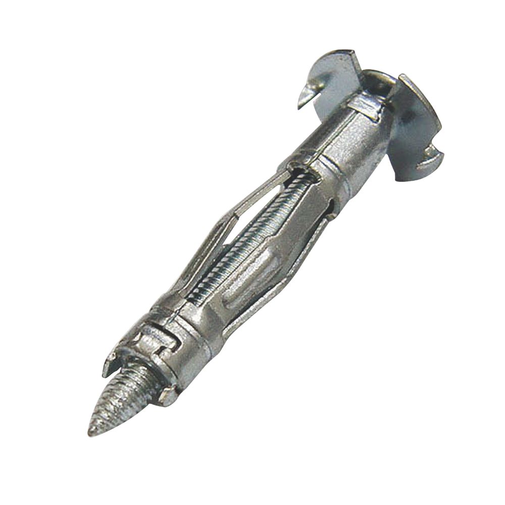 20 ancrages pour cloisons creuses autoperceurs Easyfix M4 x 37mm