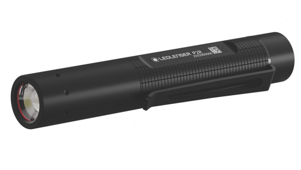 Lampe torche à LED compacte rechargeable LEDlenser P2R Dual power IP54 200lm