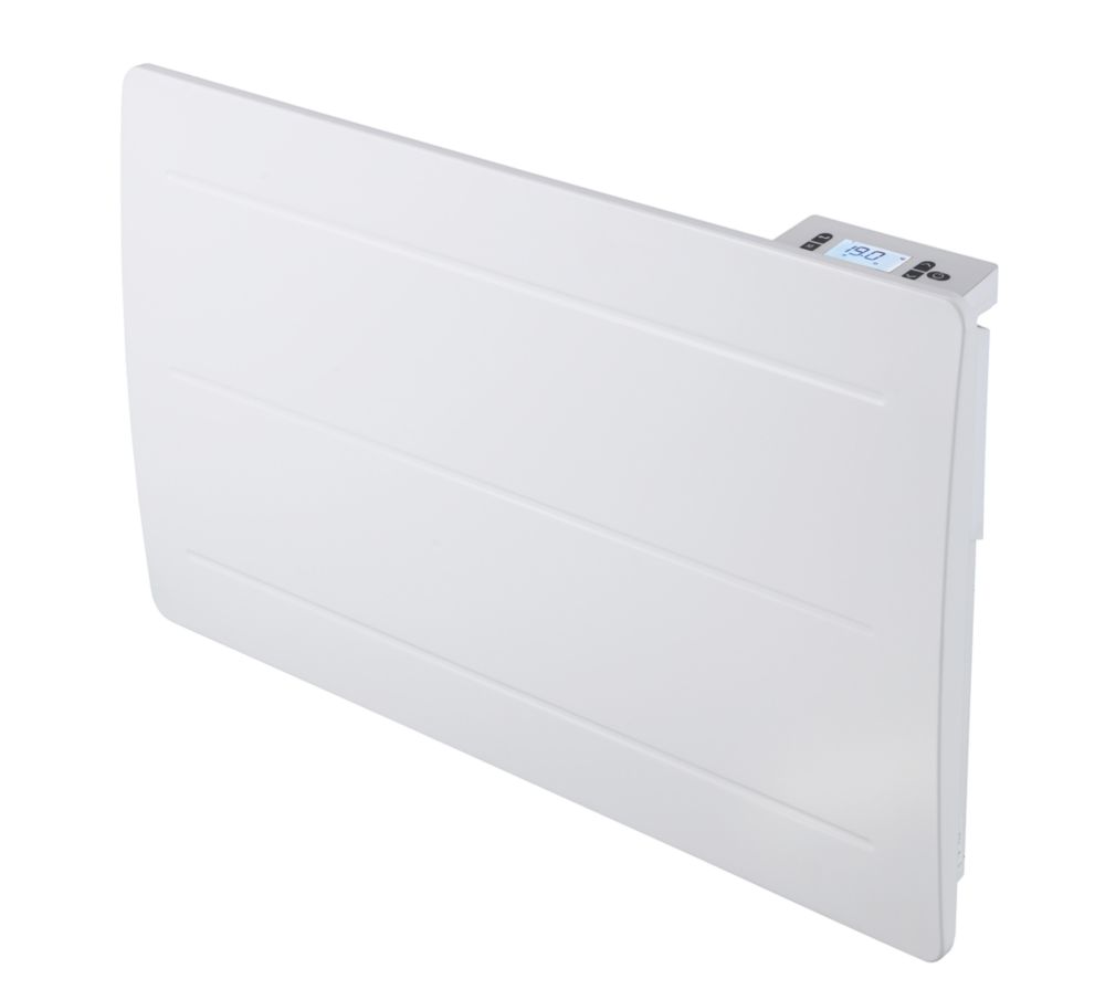 Radiateur céramique électrique à inertie Batilec Uniko 1 500W 45,5cm x 74,3cm blanc 
