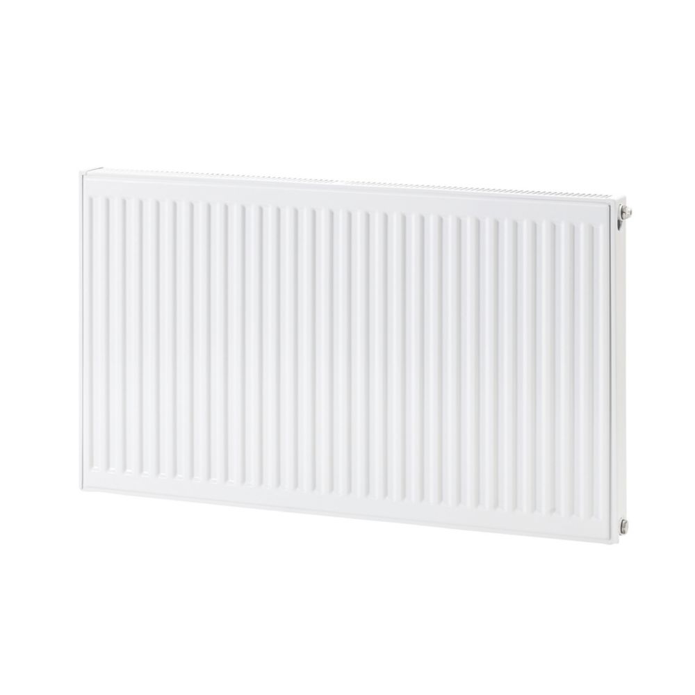 Radiateur eau chaude à double panneau plus Flomasta type 21 600 x 1000mm blanc