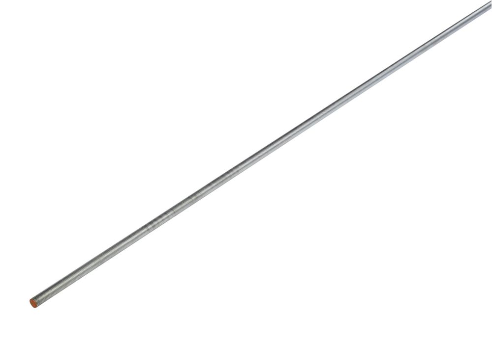 5 tiges filetées en acier zingué brillant Easyfix M10 x 1 000mm