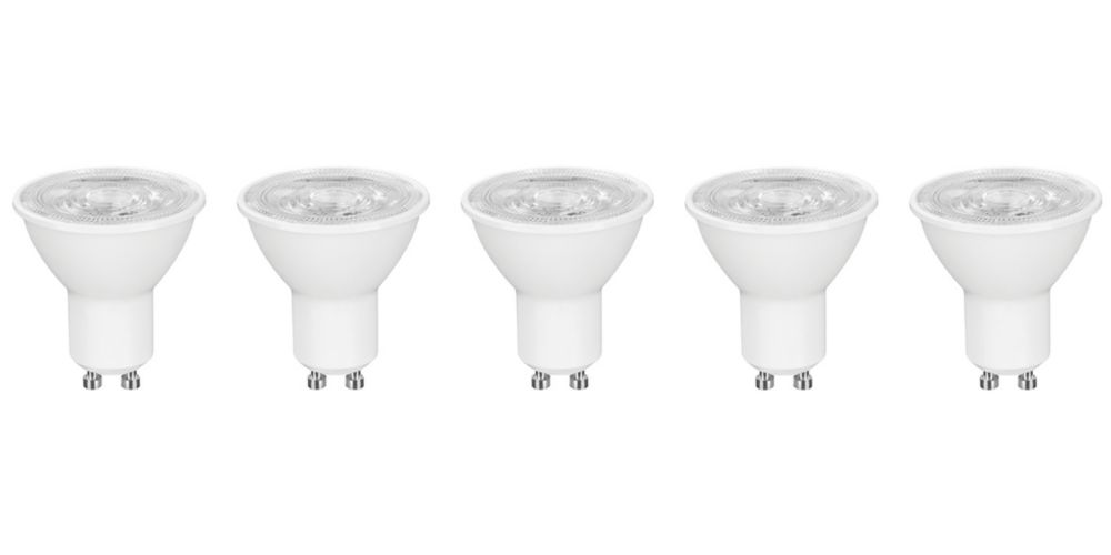 Lot de 5 ampoules LED LAP 0324782731 GU10 345lm 3,6W