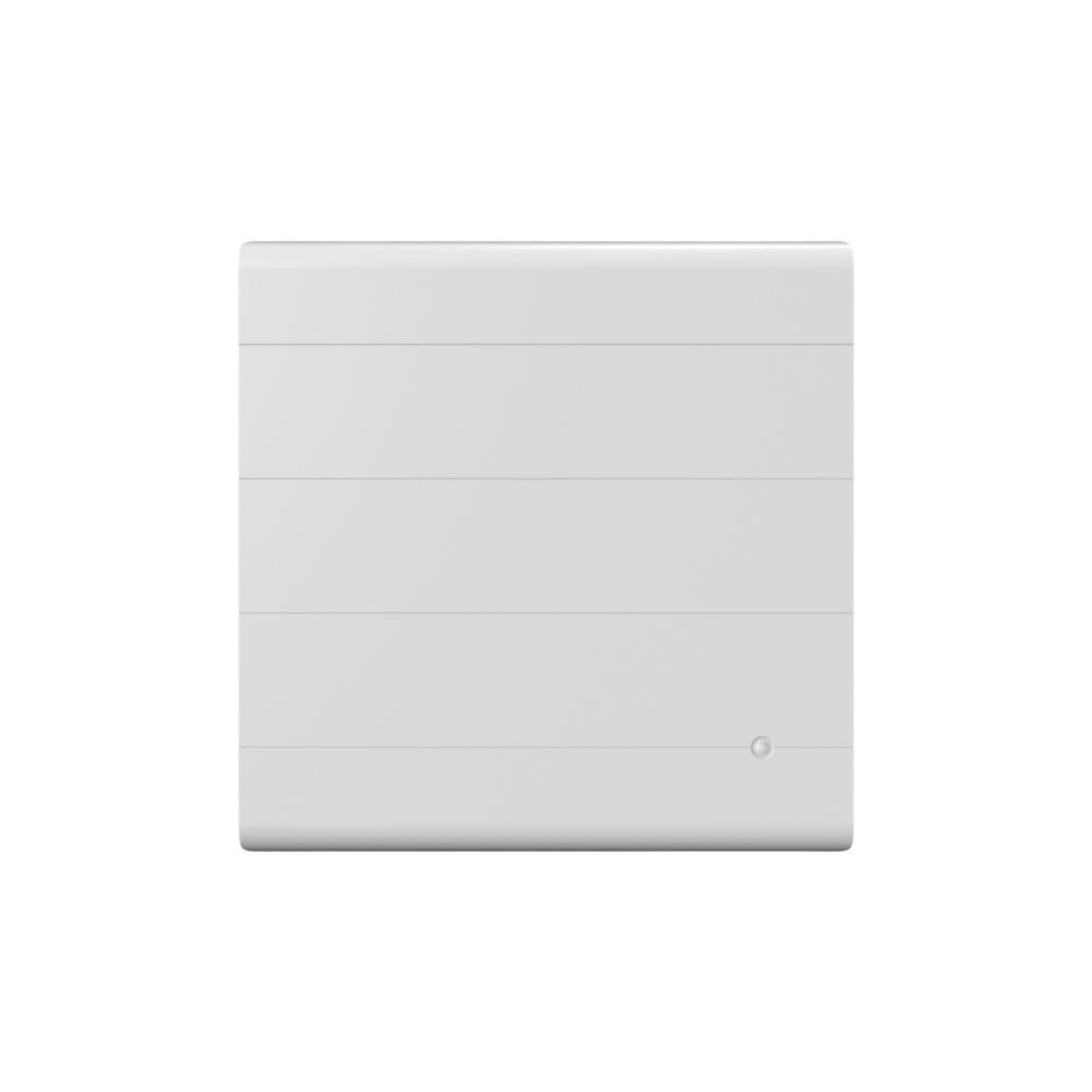 Radiateur mural à double cœur de chauffe Noirot blanc 1000W