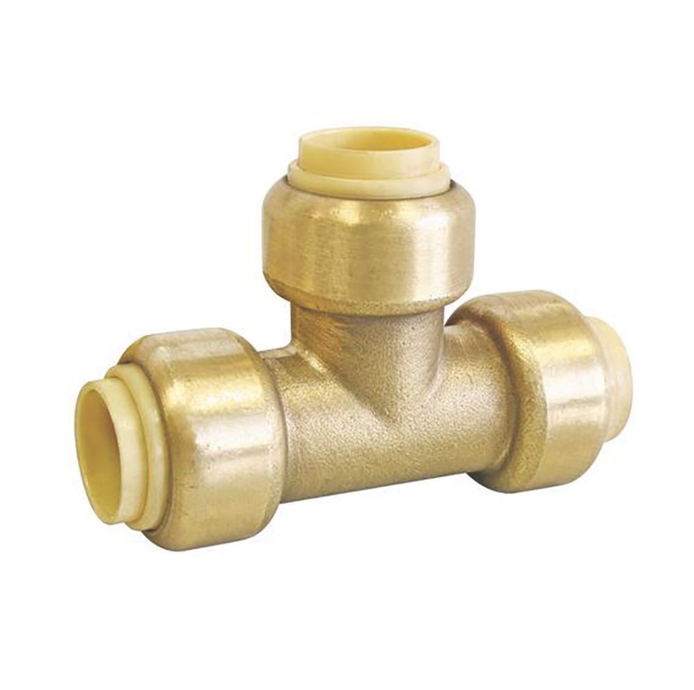  Té égal à emboîter en laiton Somatherm 14mm 