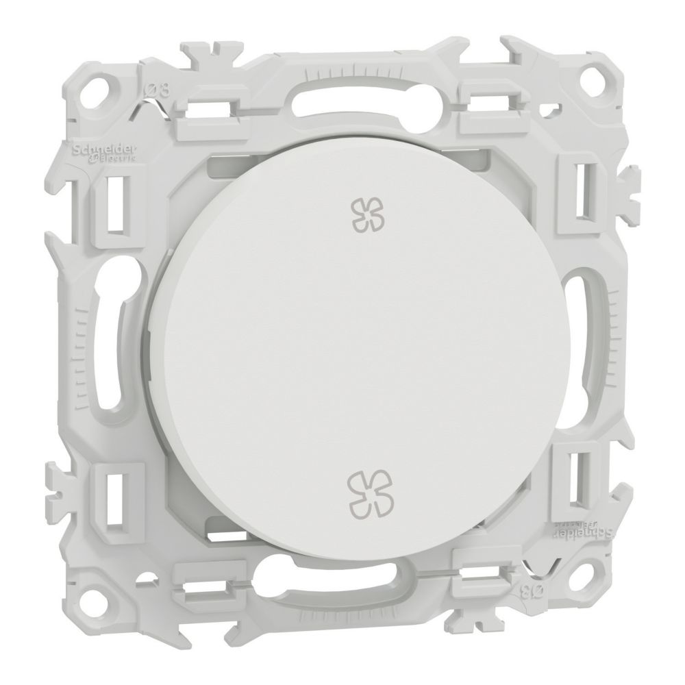 Interrupteur VMC 1 poste Schneider Electric Odace blanc
