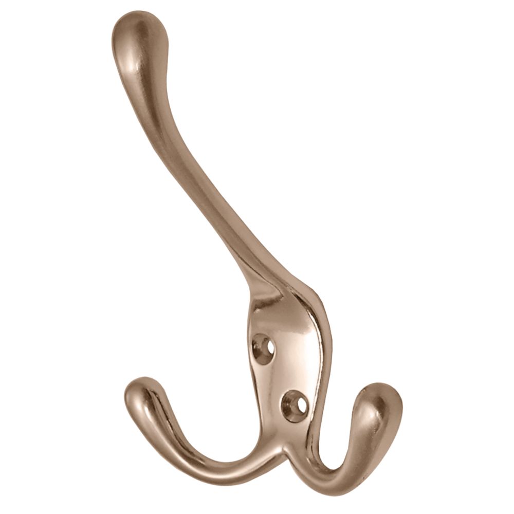 Crochet triple Smith & Locke en nickel satiné 105mm 