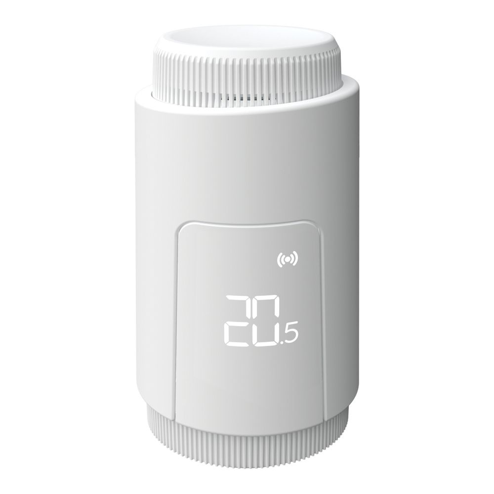 Kit de tête de radiateur thermostatique intelligente Flomasta ETRV blanc 