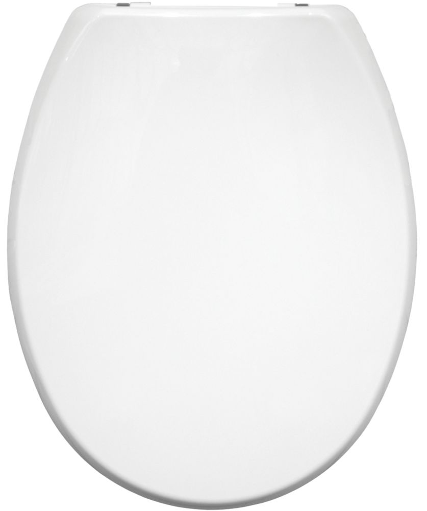 Abattant de WC à fermeture standard Bemis Atlantic Spa thermoplastique  blanc, WC