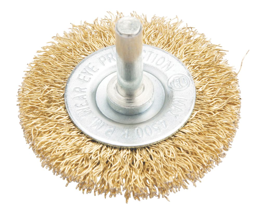 Disque de polissage pour perceuse à fils ondulés 50mm