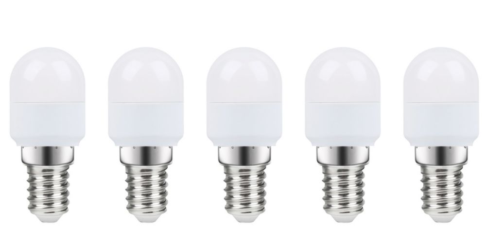 Lot de 5 ampoules LED pour hotte LAP E14 T25 250lm 2,2W