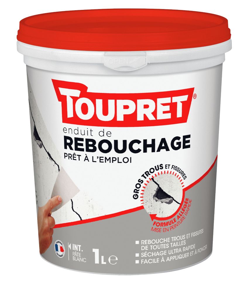 BOSTIK - Enduit rebouchage bois pâte 1,5kg - L'enduit de