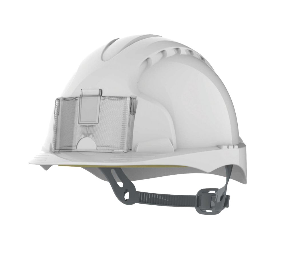 Casque de sécurité JSP EVO2 Badge blanc 