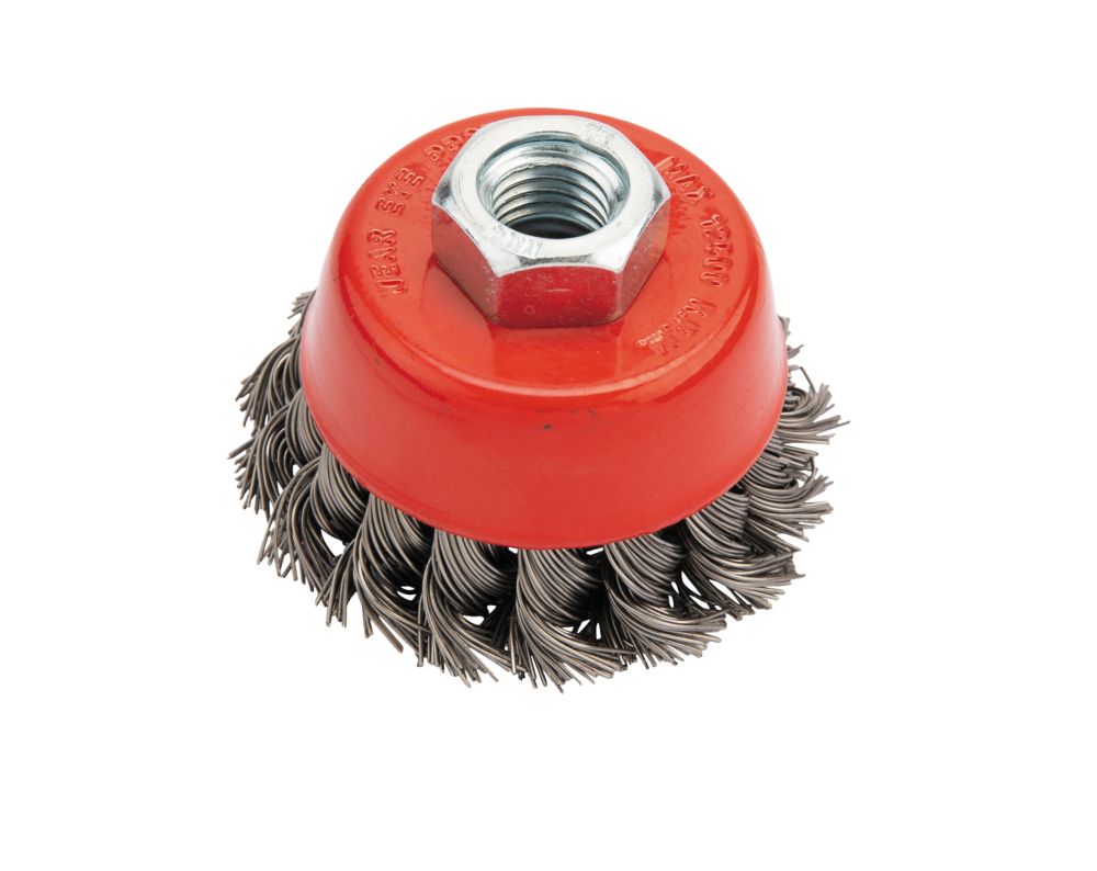 Brosse boisseau pour meuleuse à fils 65mm