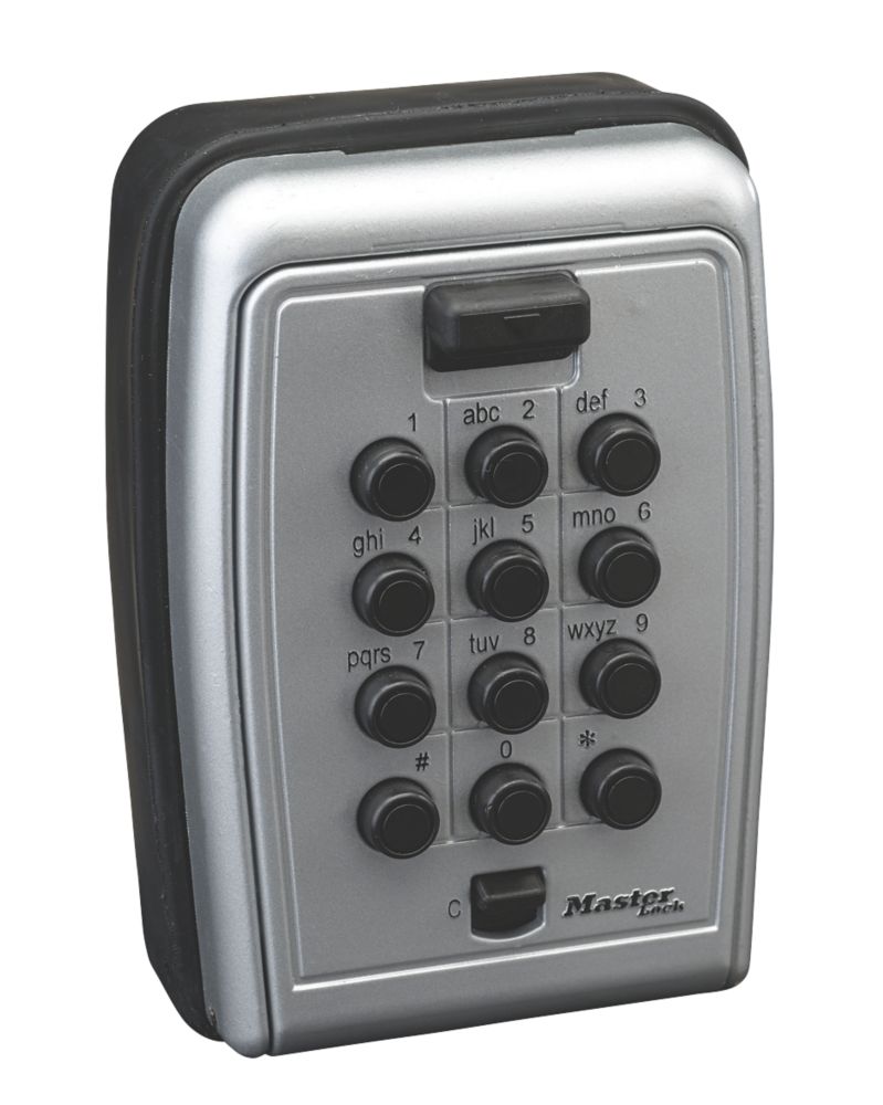 Boîte à clés étanche verrouillable par bouton-poussoir et combinaison  Master Lock, Sécurité