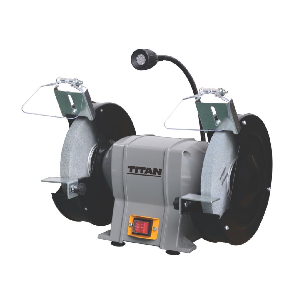 Tourets à meuler électrique Titan TTB521GRB 230-240V, Touret à meuler