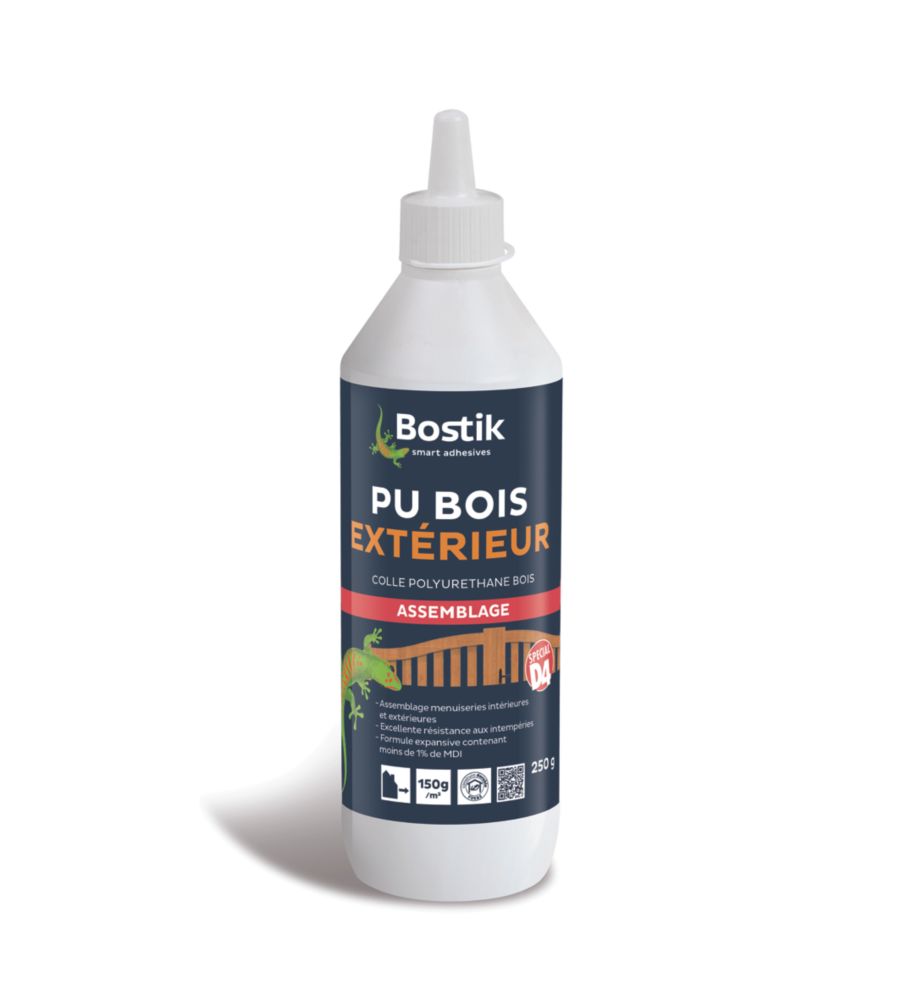 Colle à bois extérieure Bostik 250g