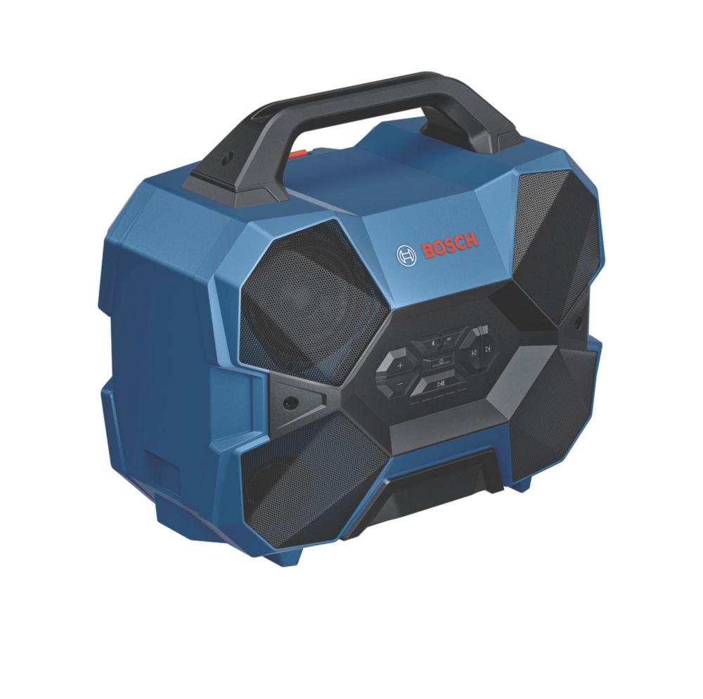  Enceinte de chantier Bluetooth sans fil Bosch GPB 18V-6 C 18V Li-ion AMPShare - Sans batterie