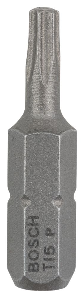 Jeu de 3 embouts TX15 à queue hexagonale 25 mm Bosch