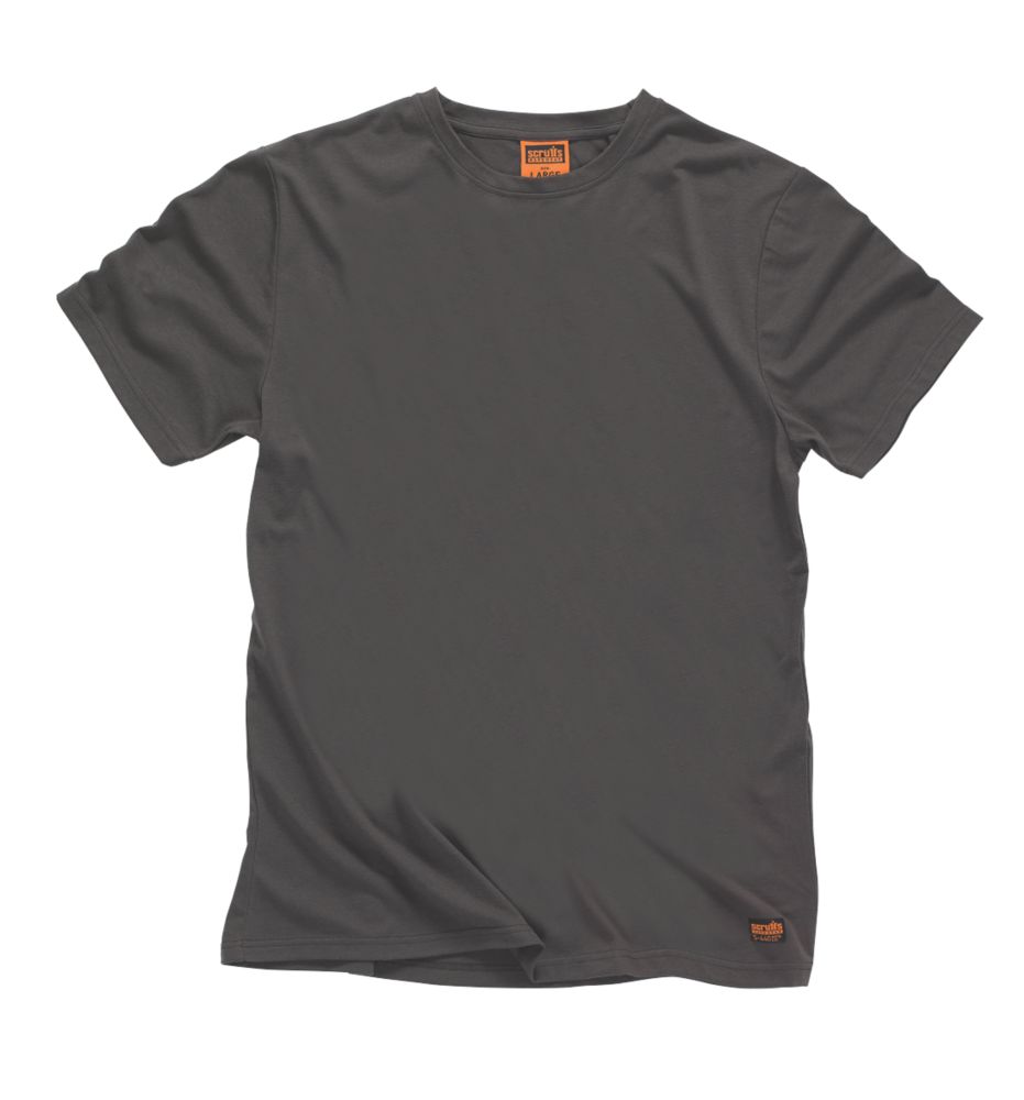 Tee shirt à manches courtes Scruffs Worker graphite taille M