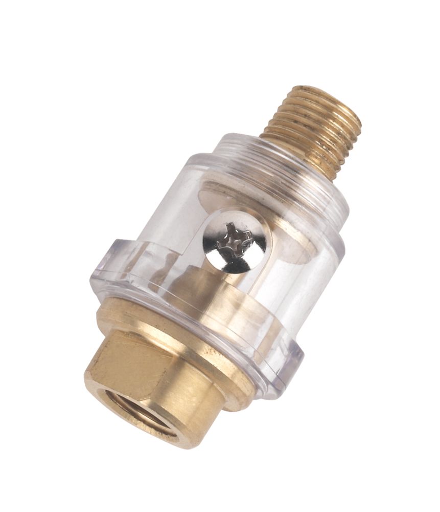 Mini-graisseur de ligne pour outil pneumatique 1/4" 6 mm