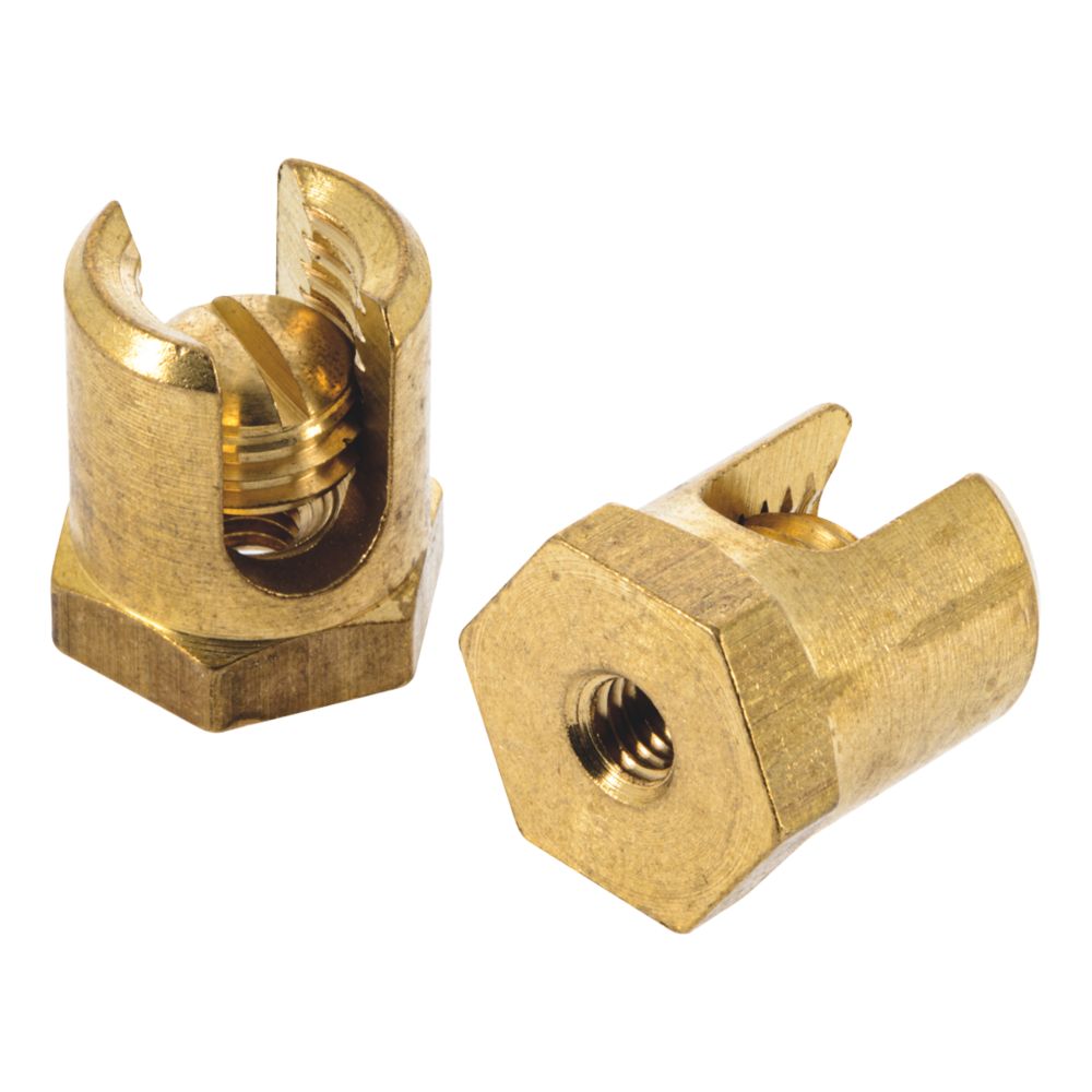 Serre-fils à œillet métalliques non isolés 19mm Klauke, lot de 10