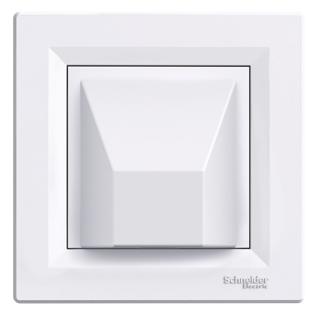 Sortie de câble 1 poste Asfora Blanc Schneider