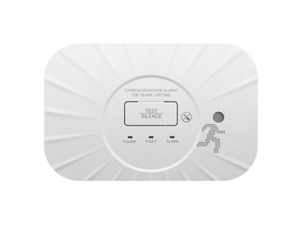 Détecteur de monoxyde de carbone Evacuate autonome à pile (1 pièce)