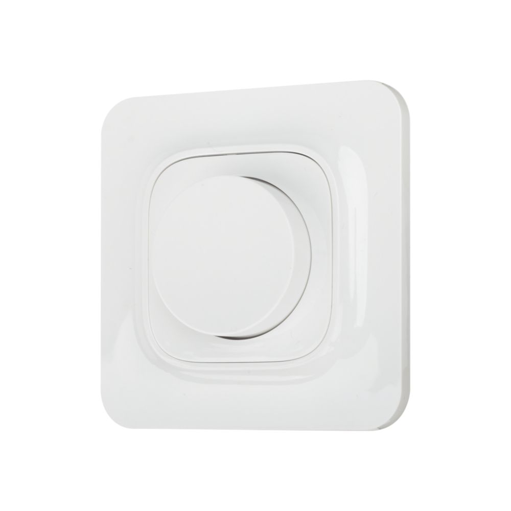 Variateur de lumière 1 poste LAP Complet Blanc