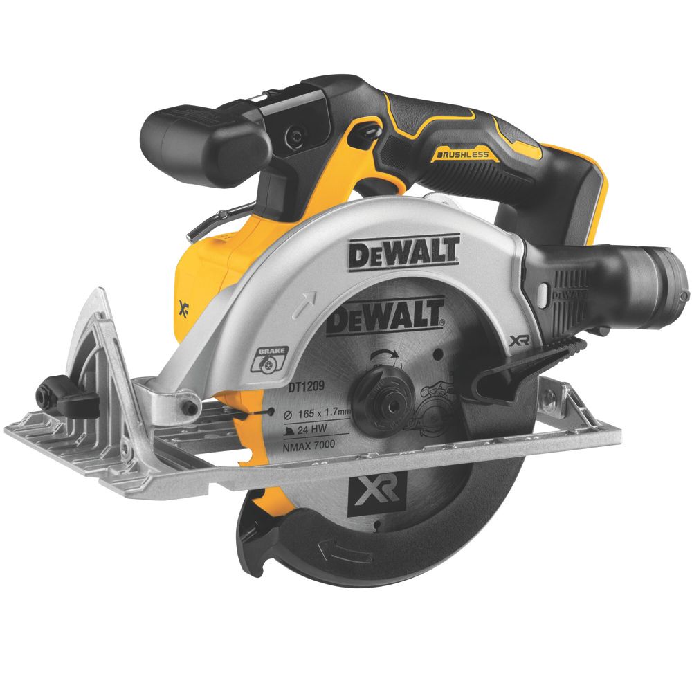 Scie circulaire sans fil brushless DeWalt DCS565N-XJ 165mm 18V Li-ion XR - Sans batterie