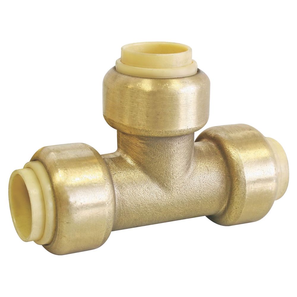  Té égal à emboîter en laiton Somatherm 16mm 