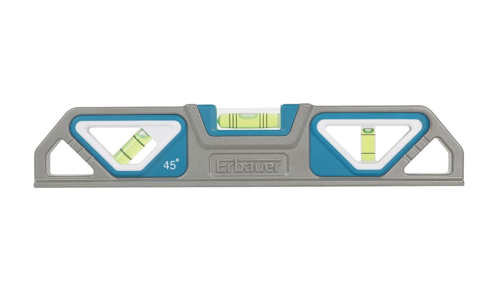Niveau à bulle d'échafaudage Erbauer 255 mm