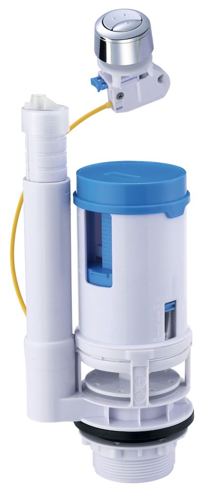 Mécanisme WC à câble double poussoir à câble NF Fixoconnect