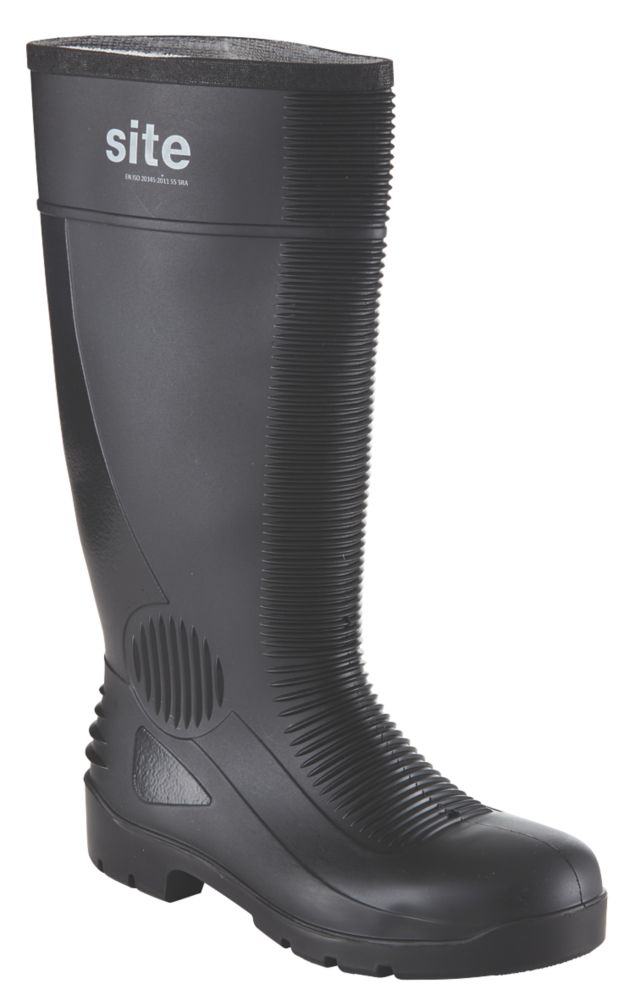 Bottes en caoutchouc de sécurité S5 Site Trench noires pointure 41     
