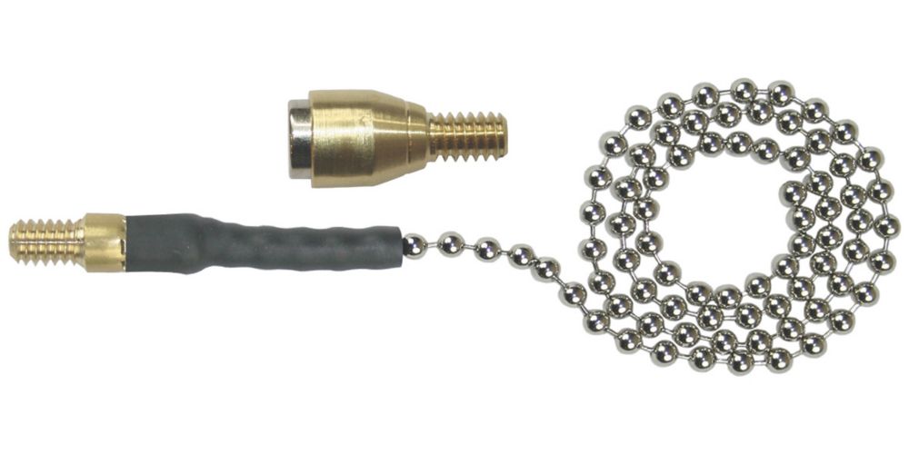 Lot de 2 outils d'acheminement des câbles à chaîne et aimant Super Rod