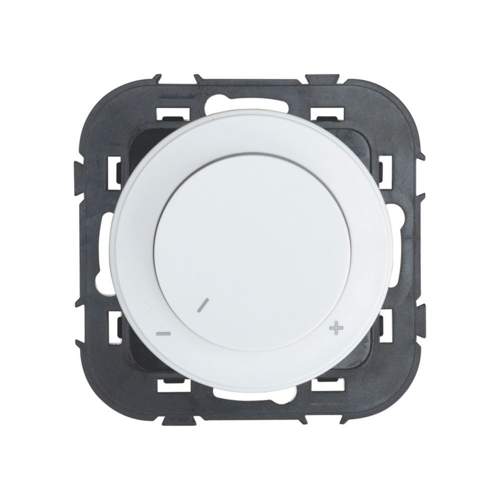 Variateur de lumière 1 poste LAP Composable Blanc