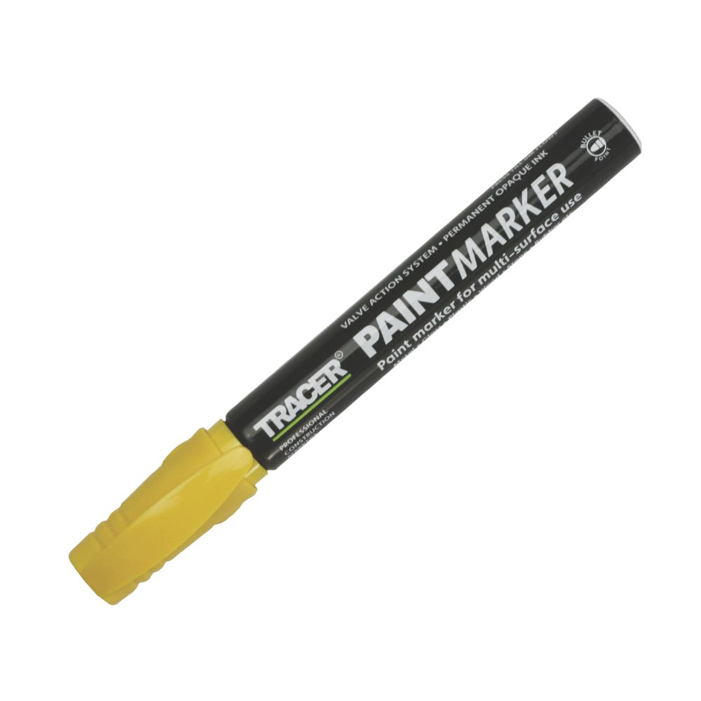 Marqueur peinture jaune Tracer