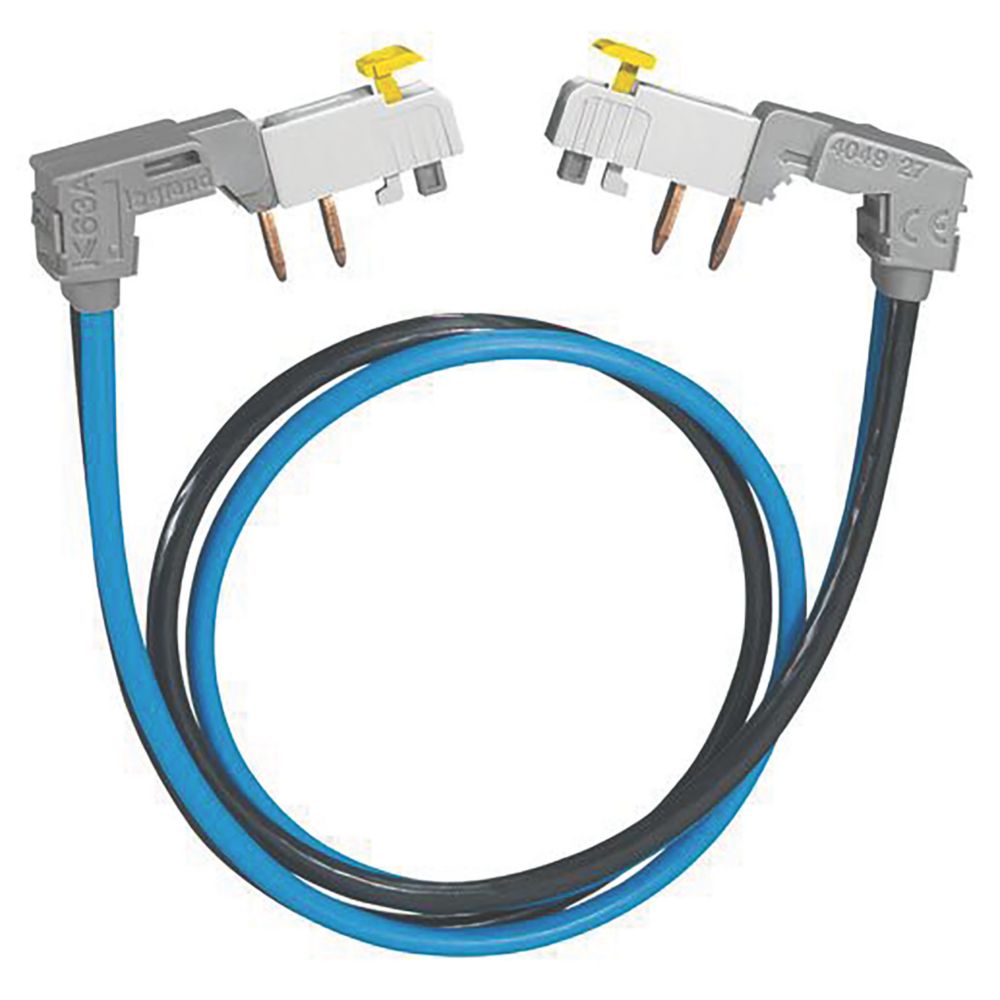 Cordon de repiquage entre 2 rangées de disjoncteur 1P+N à connexion automatique - section 2x10mm² Legrand