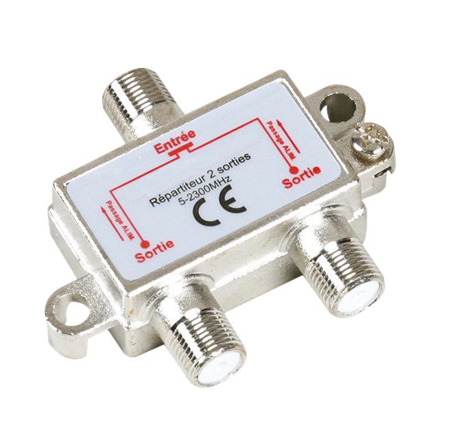 Répartiteur intérieur 2 voies Optex