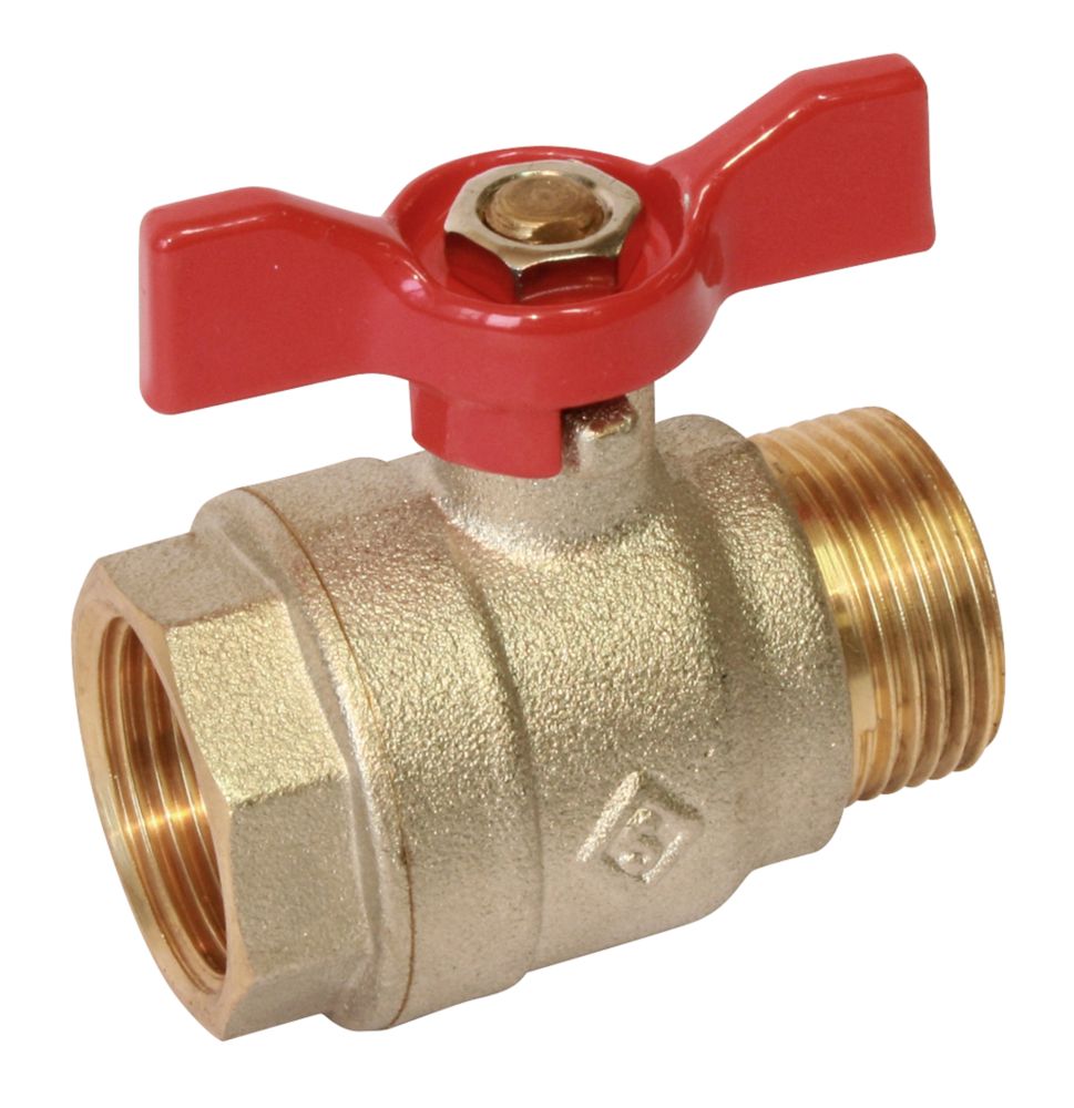 Vanne à sphère manette papillon MF 12/17 - 3/8" Pronorm