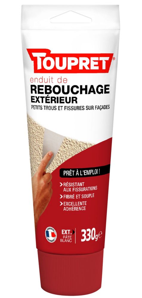 Enduit d'extérieur souple prêt à l'emploi Toupret 0,33kg