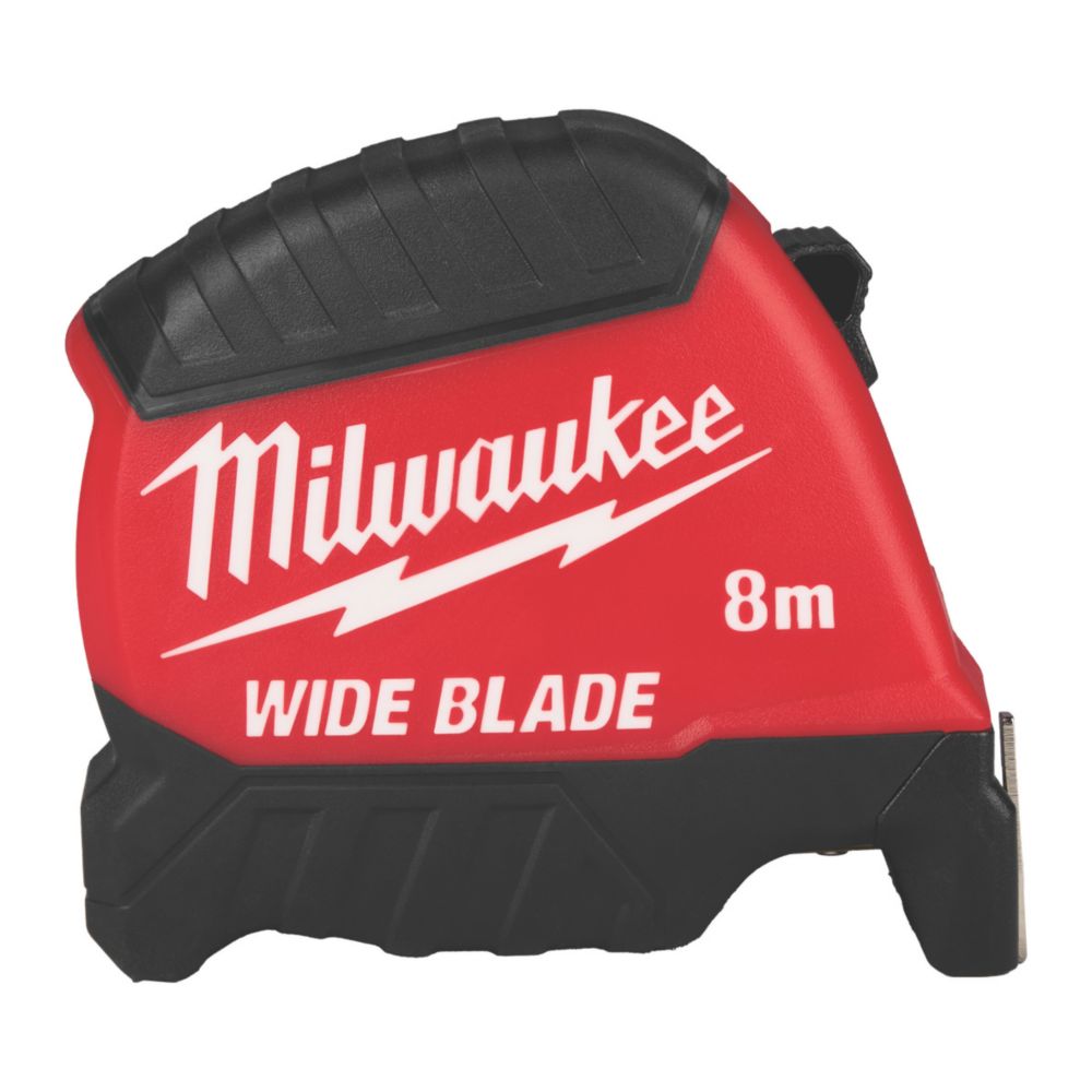 Mètre ruban Milwaukee Wide Blade Gen 2 de 8m 