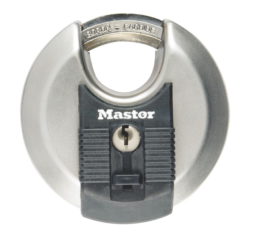 Cadenas à disque à clé commune résistant aux intempéries en acier inoxydable Excell Master Lock 70mm 
